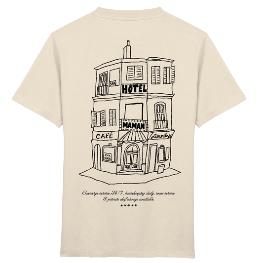 HÔTEL MAMAN Natural Raw - Kids Organic Shirt - Kids Organic Shirt