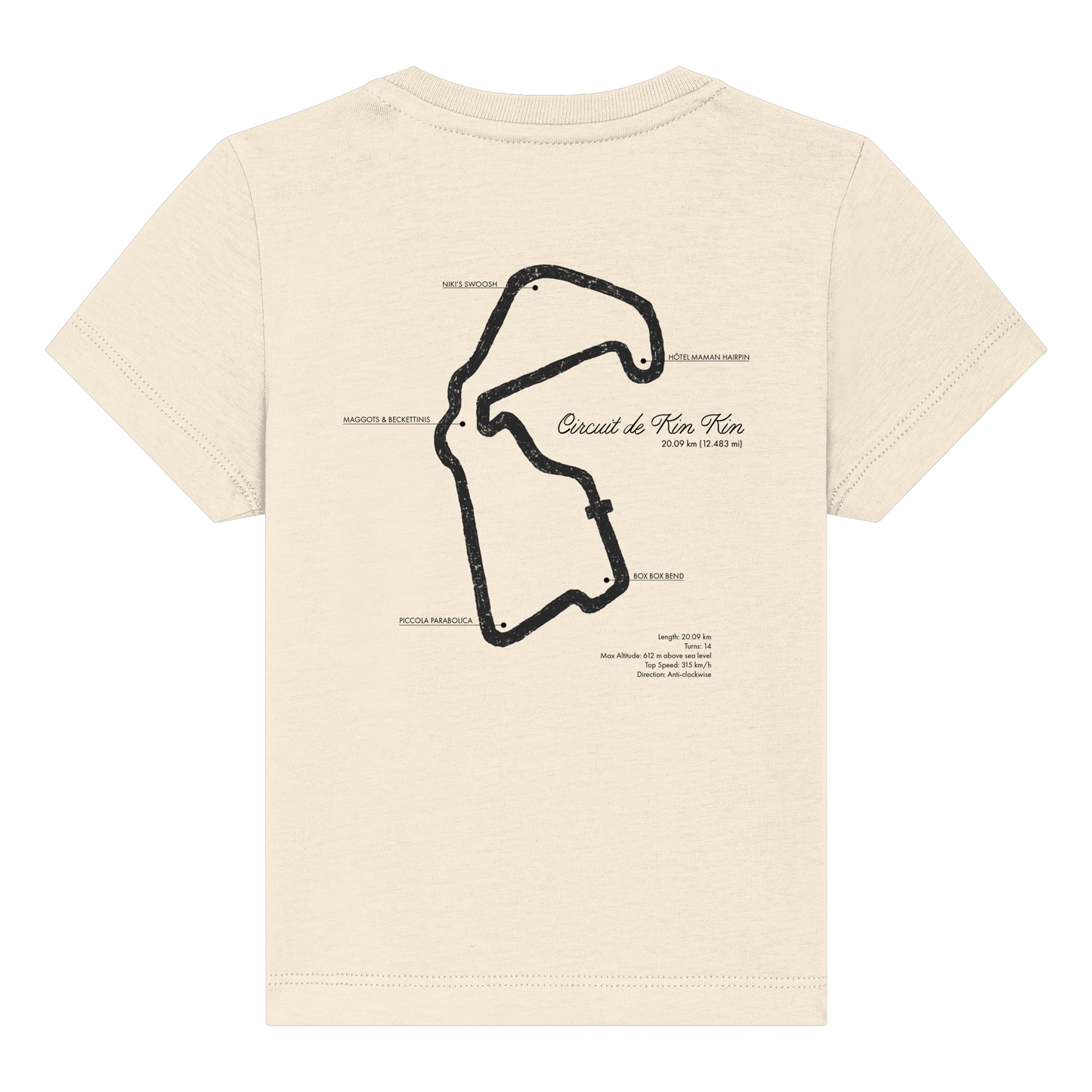 KIN KIN RACING CLUB - Baby Organic Shirt