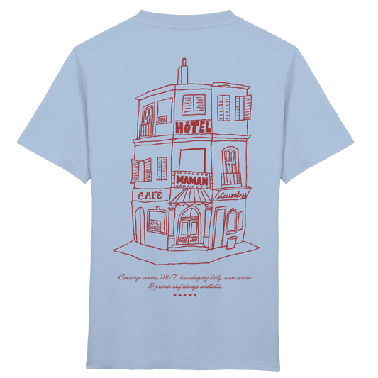 HÔTEL MAMAN Blue Soul - Kids Organic Shirt