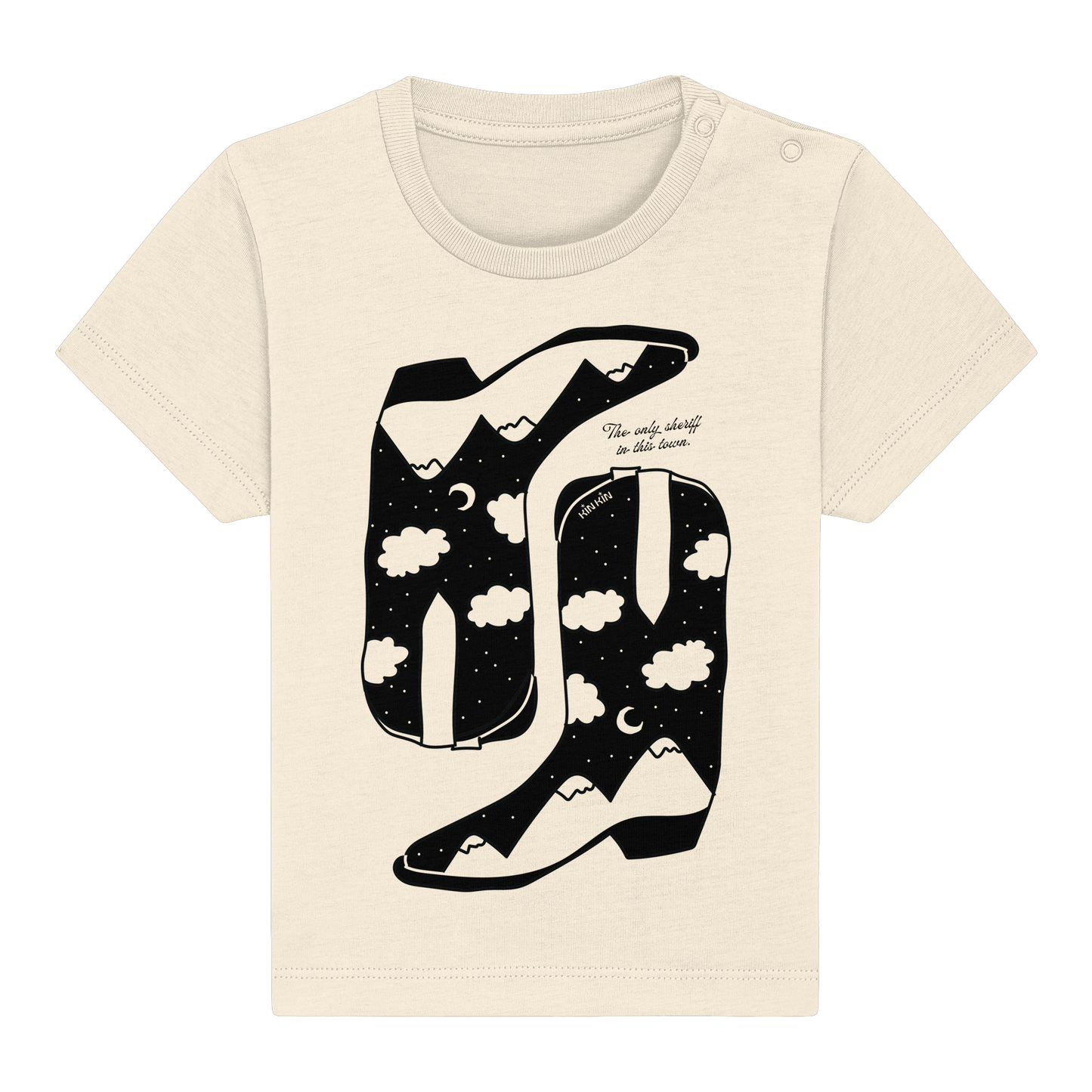 BOOTS Natural Raw - Baby Organic Shirt