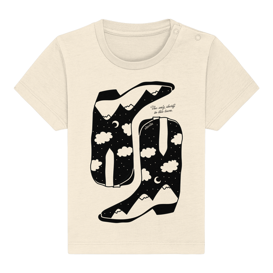 BOOTS Natural Raw - Baby Organic Shirt