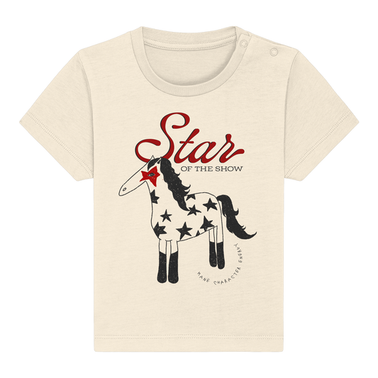 STAR OF THE SHOW - Baby Organic Shirt