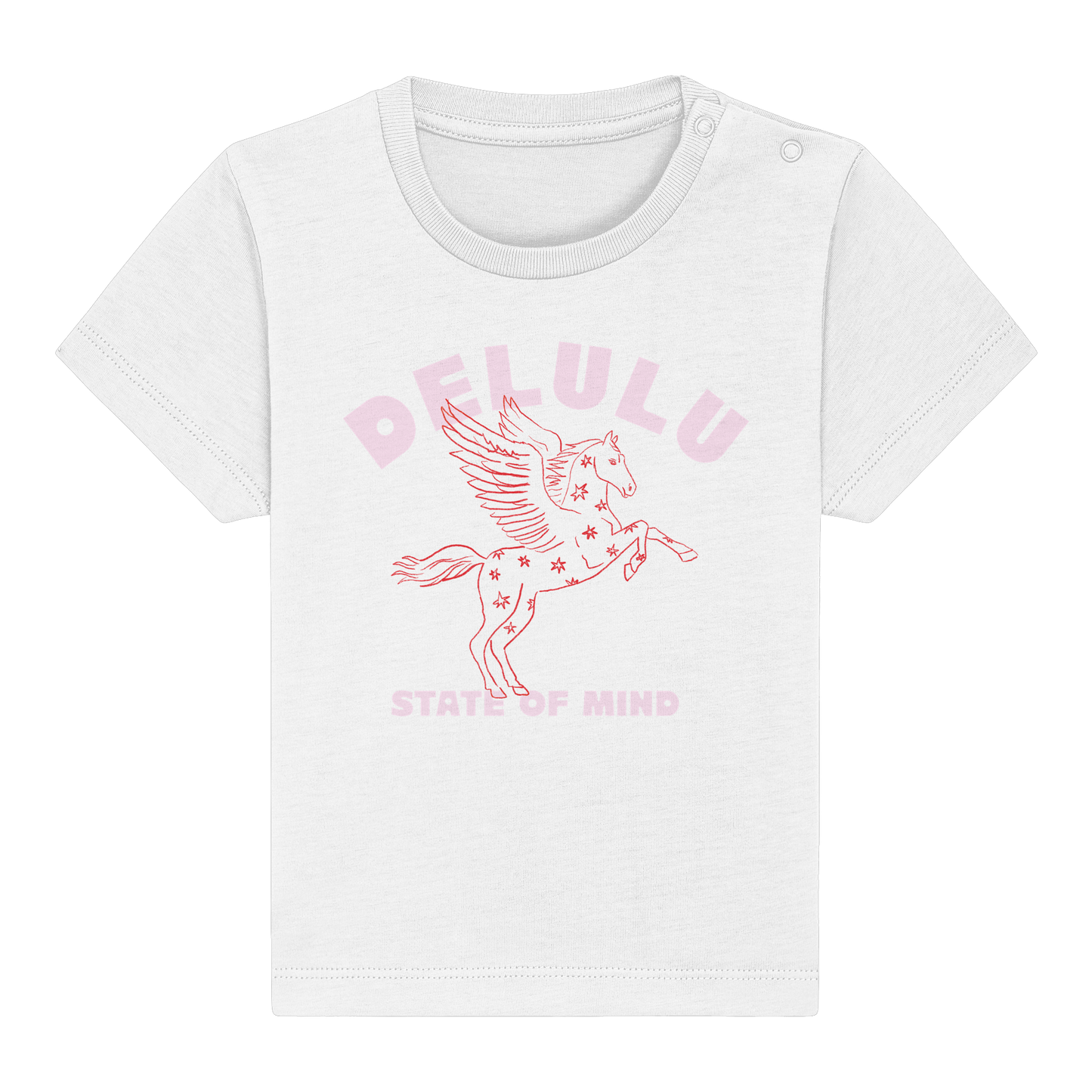 DELULU STATE OF MIND - Baby Organic Shirt