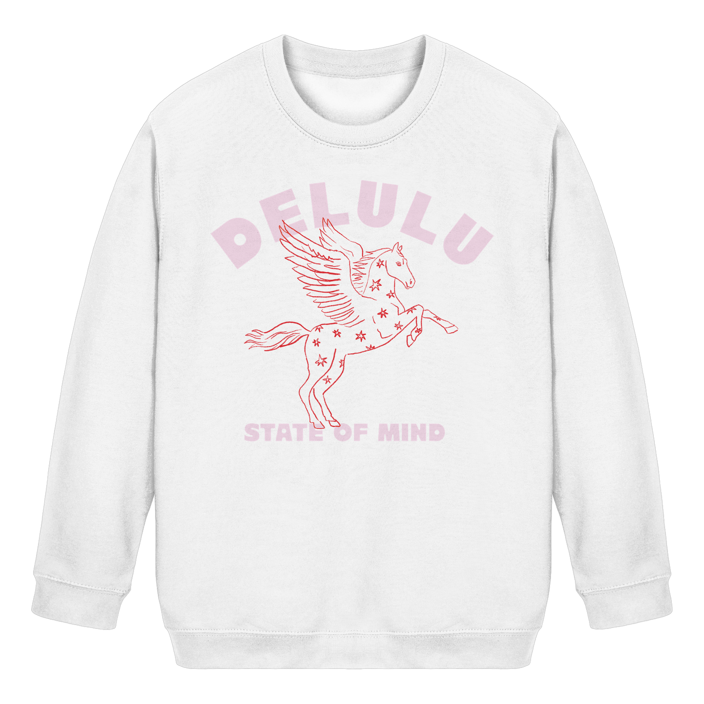 DELULU STATE OF MIND - Kids Basic Sweatshirt