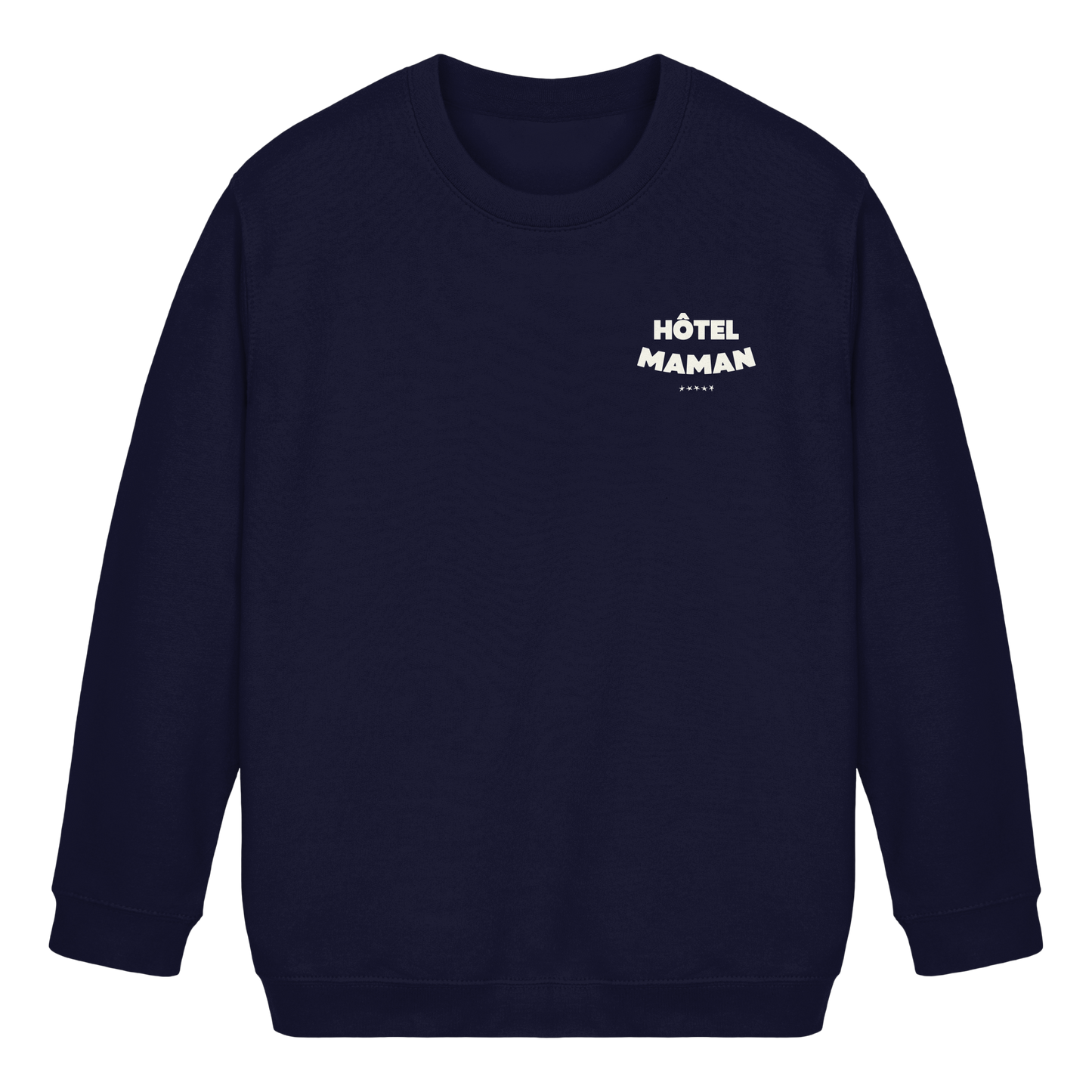 HÔTEL MAMAN Oxford Navy - Kids Basic Sweatshirt